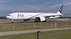 Letoun pákistánských státních aerolinek PIA. Letoun pákistánských státních aerolinek PIA.