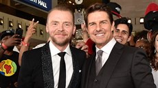 Simon Pegg a Tom Cruise (Washington, 22. července 2018) Simon Pegg a Tom Cruise (Washington, 22. července 2018)