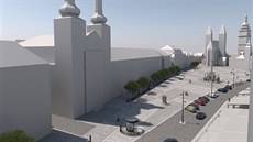 Podzemní parkoviště na Velkém náměstí v Hradci Králové by mělo být mezi... Podzemní parkoviště na Velkém náměstí v Hradci Králové by mělo být mezi...