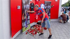 Fanouek Plzn se louí se zesnulým fotbalistou Mariánem iovským.