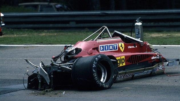 Ferrari 126 C2 Gillese Villeneuva Ferrari 126 C2 Gillese Villeneuva