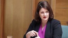 Ministryně práce a sociálních věcí Jana Maláčová při rozhovoru pro MF DNES (2.... Ministryně práce a sociálních věcí Jana Maláčová při rozhovoru pro MF DNES (2....