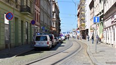 Plzeňskou Solní ulicí teď tramvaje neprojedou. Začala tady velká rekonstrukce... Plzeňskou Solní ulicí teď tramvaje neprojedou. Začala tady velká rekonstrukce...