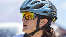 Martina Sáblíková v cíli závodu Bikemaraton Drásal Martina Sáblíková v cíli závodu Bikemaraton Drásal