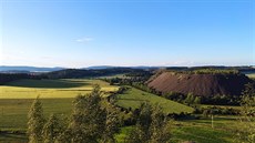 Pohled na haldu č. 15 u Brodu na Příbramsku. Pohled na haldu č. 15 u Brodu na Příbramsku.