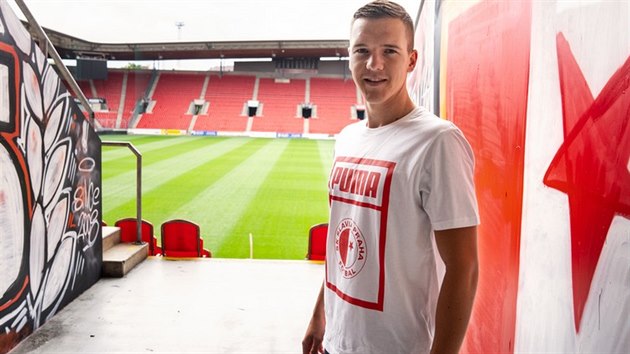 Ondřej Karafiát, nová akvizice Slavie z Liberce. Ondřej Karafiát, nová akvizice Slavie z Liberce.