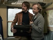 Martin Hofmann jako Pavel Landovský (vlevo) a Viktor Dvořák jako Václav Havel