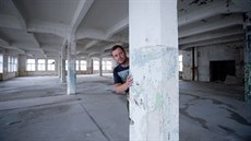 Zchátralý areál tiskáren v Liberci Zchátralý areál tiskáren v Liberci