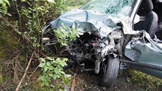 Na silnici mezi Toužimí a Bochovem u Kojšovic havarovalo nákladní auto, které... Na silnici mezi Toužimí a Bochovem u Kojšovic havarovalo nákladní auto, které...