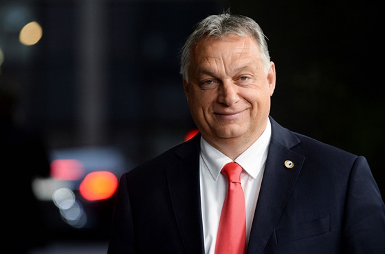 Maarský premiér Viktor Orbán na summitu EU v Bruselu k rozpotu a obnov...