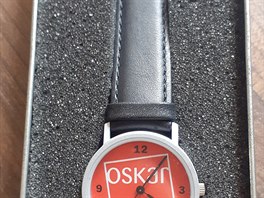Usmvavé logo nkdejího Oskara se objevilo teba i na náramkových hodinkách