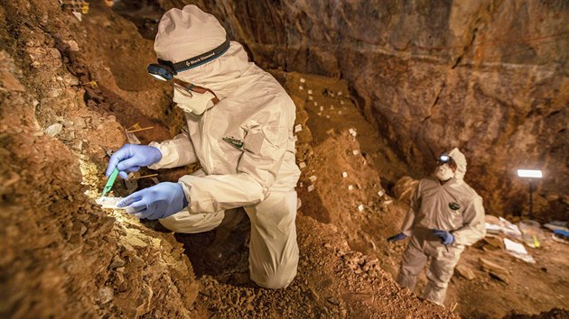 Vzkumnci nali v mexick jeskyni Chiquihuite 1930 nstroj z vpence, kter jsou star pes 30 000 let. (foto z roku 2019)