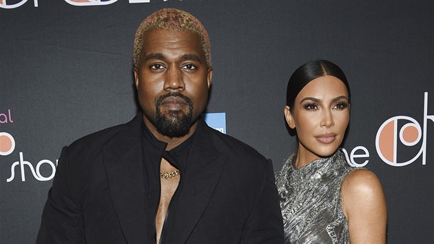 Kanye West a Kim Kardashianov (New York, 3. prosince 2018)