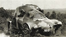 Československá armáda 1918 - 1939. Zajímavý obrněný automobil zvaný pro své... Československá armáda 1918 - 1939. Zajímavý obrněný automobil zvaný pro své...