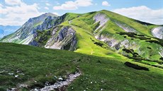 Na hřebeni Aflenzer Staritzen Na hřebeni Aflenzer Staritzen