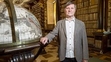 Nový pověřený ředitel Národní knihovny (NK) Vít Richter pózuje v sále Barokní... Nový pověřený ředitel Národní knihovny (NK) Vít Richter pózuje v sále Barokní...