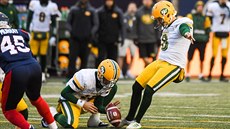 Ilustrační snímek z duelu týmu Edmonton Eskimos Ilustrační snímek z duelu týmu Edmonton Eskimos