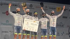 Borci hradecké stáje Elkov Kasper po skončení etapového závodu Sibiu Tour v... Borci hradecké stáje Elkov Kasper po skončení etapového závodu Sibiu Tour v...