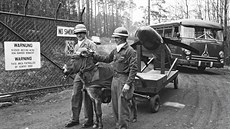 Americká základna v Německu z archivních fotografií centrály NATO (nedatováno) Americká základna v Německu z archivních fotografií centrály NATO (nedatováno)