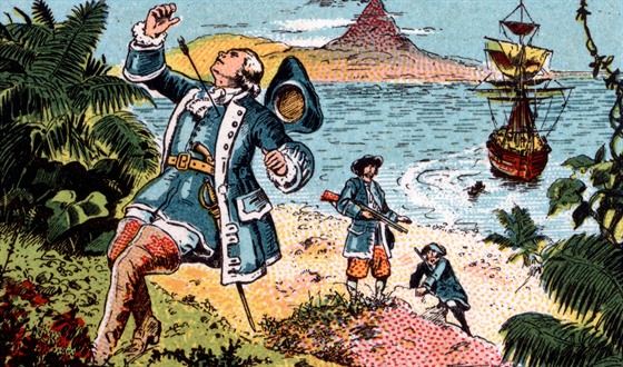 Smrt na Havaji. James Cook zemřel 14. února 1779 v zátoce Kealakekua.