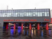 Pohled na novou budovu, do které se přestěhovala přerovská hasičská stanice.... Pohled na novou budovu, do které se přestěhovala přerovská hasičská stanice....