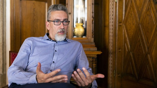 Primátor Olomouce Miroslav Žbánek (ANO).