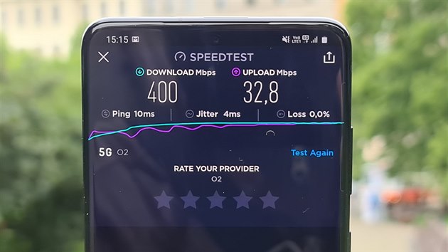 Test 5G st opertora O2 a kompatibility s jednotlivmi telefony