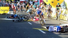 Hrozivá kolize v první etapě závodu Kolem Polska Hrozivá kolize v první etapě závodu Kolem Polska