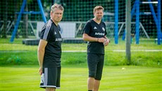 Nový trenér B týmu celku SK Dynamo je Jindřich Tichai (vlevo). Nový trenér B týmu celku SK Dynamo je Jindřich Tichai (vlevo).