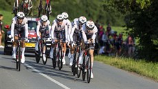 První etapa Czech Tour nabídla týmovou časovku v okolí Uničova na Olomoucku. Na... První etapa Czech Tour nabídla týmovou časovku v okolí Uničova na Olomoucku. Na...