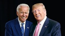 O post příštího prezidenta USA se ve volbách utkají Joe Biden (vlevo) a Donald... O post příštího prezidenta USA se ve volbách utkají Joe Biden (vlevo) a Donald...