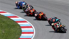 Momentka z Velké ceny silničních motocyklů v Brně. Momentka z Velké ceny silničních motocyklů v Brně.