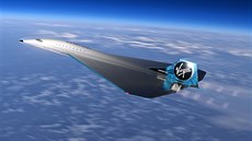 Koncept nadzvukového letounu Virgin Galactic