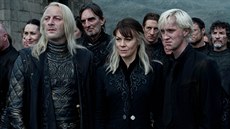 Jason Isaacs, Helen McCrory a Tom Felton ve filmu Harry Potter a Relikvie smrti... Jason Isaacs, Helen McCrory a Tom Felton ve filmu Harry Potter a Relikvie smrti...