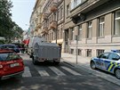 V budově celního úřadu v ulici Washingtonova byl nalezen podezřelý předmět. Na místě zasahují policisté, hasiči a pyrotechnici. V budově celního úřadu v ulici Washingtonova byl nalezen podezřelý předmět. Na místě zasahují policisté, hasiči a pyrotechnici.