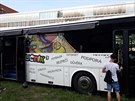 Dnes byl k vidění u metra Pankrác autobus Uličník. Jedná se o mobilní klub pro mládež. Je to v rámci prevence kriminality a jedná se o projekt Městské části Praha 4. Dnes byl k vidění u metra Pankrác autobus Uličník. Jedná se o mobilní klub pro mládež. Je to v rámci prevence kriminality a jedná se o projekt Městské části Praha 4.