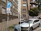 Takto se osazují nové značky. Sloupek pánové z dopravního značení pouze nastavili do výšky, ale aby jej při této příležitosti také narovnali, to je evidentně vůbec nenapadlo! Takto se osazují nové značky. Sloupek pánové z dopravního značení pouze nastavili do výšky, ale aby jej při této příležitosti také narovnali, to je evidentně vůbec nenapadlo!