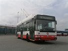Na linku 58 Palmovka - Letňany vyjel dnes ve 12:38 hod. první pražský trolejbus. Dopravní podnik jej zakoupil od plzeňských městských dopravních podniků za účelem ponechání platné licence na trolejbusovou trať. Dříve jezdil vůz v zelenobílém nátěru a e.č. Na linku 58 Palmovka - Letňany vyjel dnes ve 12:38 hod. první pražský trolejbus. Dopravní podnik jej zakoupil od plzeňských městských dopravních podniků za účelem ponechání platné licence na trolejbusovou trať. Dříve jezdil vůz v zelenobílém nátěru a e.č.