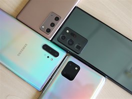 Aktuln sestava ady Galaxy Note (2020)