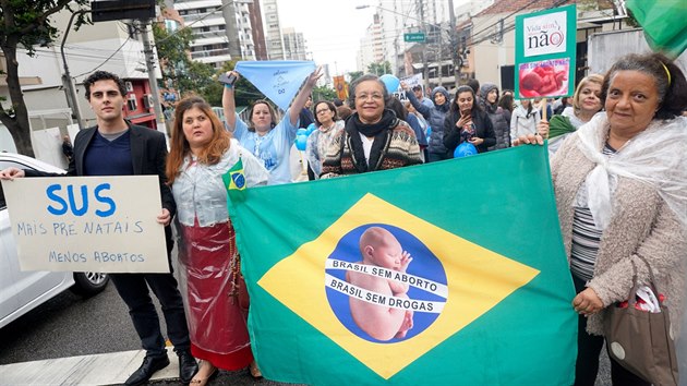 Pochod proti potratm v Brazlii (22. 9. 2019)
