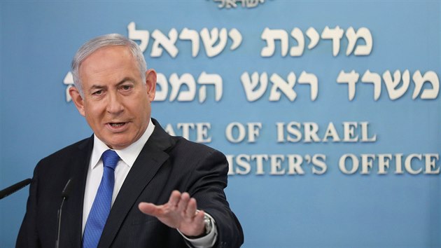 Izraelsk premir Benjamin Netanjahu (13. srpna 2020)