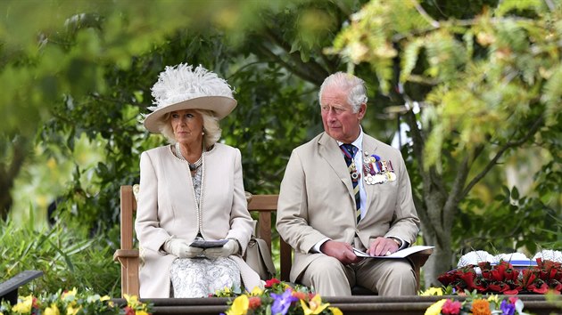 Vvodkyn z Cornwallu Camilla a princ Charles (Alrewas, 15. srpna 2020)