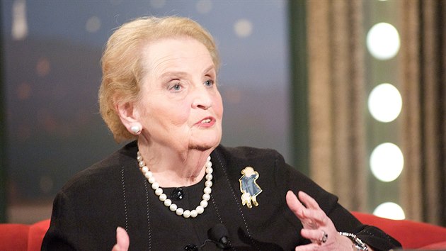 Madeleine Albrightová v Show Jana Krause