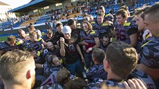 Američtí fotbalisté týmu jihlavští Gladiátoři. Američtí fotbalisté týmu jihlavští Gladiátoři.