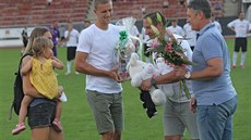 Během nedělního odpoledne si Tomáš Souček na svůj mateřský klub FC Slovan... Během nedělního odpoledne si Tomáš Souček na svůj mateřský klub FC Slovan...