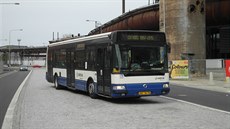 Autobus Irisbus Citybus 12M autobus spolenosti Arriva Morava v areálu Dolní...