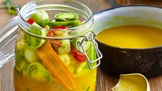 Nakládaná zelenina chow-chow Nakládaná zelenina chow-chow