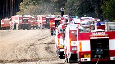 Horko, pot a únava Letos uplynulo pět roků od největšího požáru pole a lesa ve... Horko, pot a únava Letos uplynulo pět roků od největšího požáru pole a lesa ve...