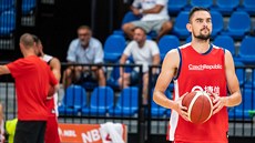Tomáš Satoranský na tréninku české reprezentace v Nymburce Tomáš Satoranský na tréninku české reprezentace v Nymburce