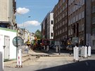 Rekonstrukce ulice Koněvova na Žižkově potrvá do roku 2021. Rekonstrukce ulice Koněvova na Žižkově potrvá do roku 2021.